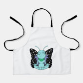 Butterfly bij Yoga Stretching Legs Schort (Voorkant)