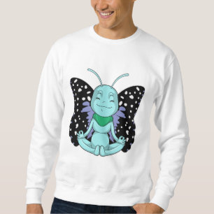 Butterfly bij Yoga Stretching Legs Trui