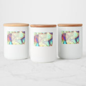 Butterfly Birthday Food Label Voedselcontainer Etiket (Flessen)