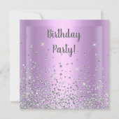 BUTTERFLY BIRTHDAY INVITATIE KAART (Voorkant)