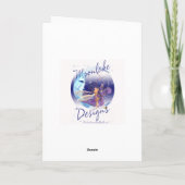 Butterfly Birthday Kaart - Blue Butterfly Birthday (Achterkant)