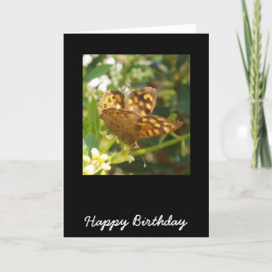 Butterfly Birthday-kaart Kaart