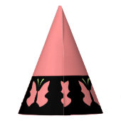 Butterfly Birthday Party Feesthoedjes (Achterkant)