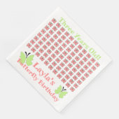 Butterfly Birthday Party Servet (Hoek)