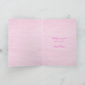 Butterfly Birthday Special Little Girl Kaart (Binnen)