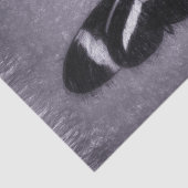 Butterfly Black Paars  Victoriaans ontkoppeling Tissuepapier (Detail)