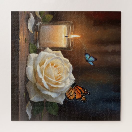 Butterfly Blessing in Bloom Legpuzzel (Horizontaal)