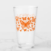 Butterfly Blessing in Sinaasappel Glas (Voorkant)