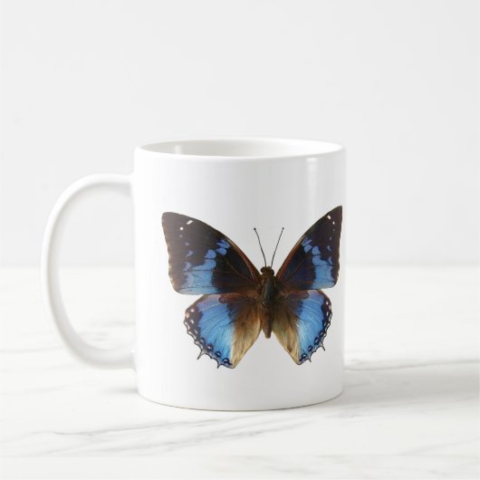 Butterfly Bleu Koffiemok (Links)