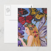 Butterfly Bliss Briefkaart (Voorkant / Achterkant)