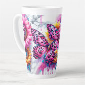 Butterfly Bliss in Bloei Latte Mok (Linkerhoek)