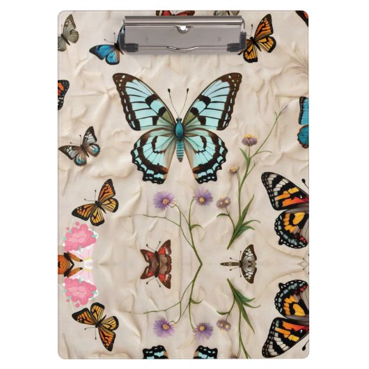 "Butterfly Bliss" Klembord (Voorkant)