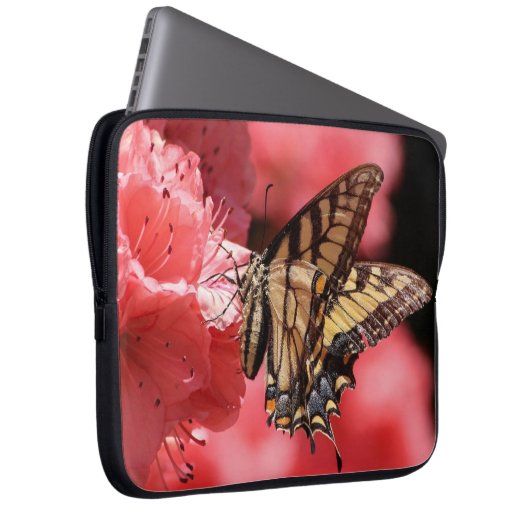 Butterfly Bliss Laptop Sleeve (Voorkant Rechts)