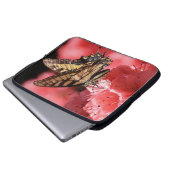 Butterfly Bliss Laptop Sleeve (Voorkant onderkant)