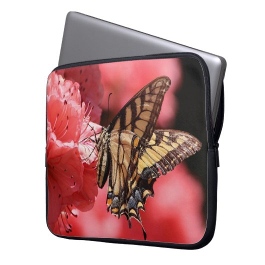 Butterfly Bliss Laptop Sleeve (Voorkant Links)