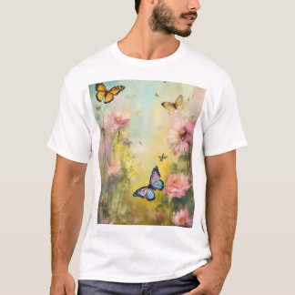 Butterfly Bliss: Natuur's Harmony T-shirt
