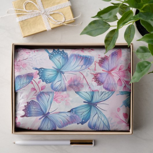 Butterfly Bliss Patroon Decoupage Tissuepapier (Geschenk)