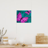 Butterfly Bliss Poster (Keuken)