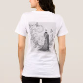 Butterfly Bliss Romantisch T-shirt (Achterkant)