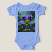 Butterfly Bliss: speelse Baby-T - shirts (Design voorkant)