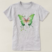 Butterfly Bliss: Verhoog je T-shirt met Graceful (Design voorkant)