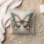 Butterfly Bloemenboek Sierkussen, Kwekerij Decor Kussen (Deken)