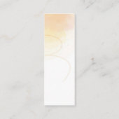 Butterfly Bloom Spring Mini Bladwijzer Belkaart Contactkaartje (Achterkant)