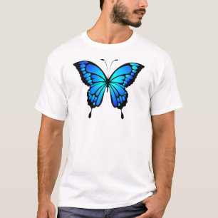 Butterfly Blue Insect Illustratie-20284 T-shirt