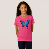 Butterfly Blue Insect Illustration-20284 T-shirt