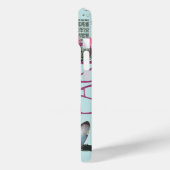  Butterfly blue Paris Effiel Tower Case-Mate iPhone Case (Achterkant / Links)