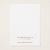 Butterfly Boho Earring Display Kaart (Achterkant)