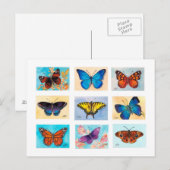 Butterfly Bonanza Briefkaart (Voorkant / Achterkant)