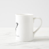 Butterfly Bone China Mok (Rechts)