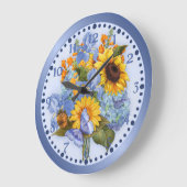 Butterfly Bouquet Floral Grote Klok (Hoek)
