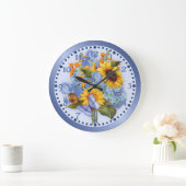Butterfly Bouquet Floral Grote Klok (Huis)