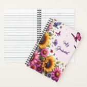 Butterfly Bouquet - Mijn Dagboek Notitieboek (Binnen)