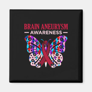 Butterfly Brain Aneurysm Awareness Maand Ondersteu Magneet