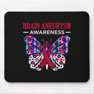 Butterfly Brain Aneurysm Awareness Maand Ondersteu Muismat