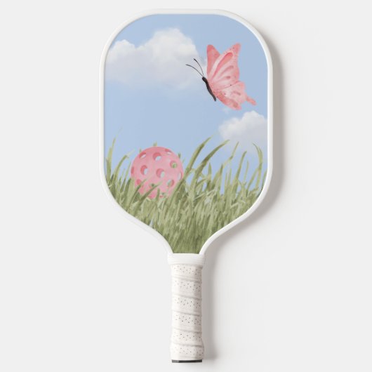 Butterfly Breeze grillige Pickleball Paddle (Voorkant)