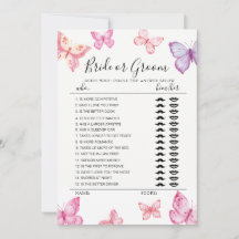 Butterfly Bride of Groom game volledig bewerkbaar 