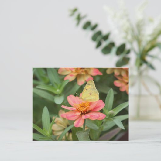 Butterfly Briefkaart (Staand voorkant)