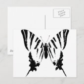 Butterfly Briefkaart (Voorkant / Achterkant)