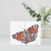 Butterfly Briefkaart (Staand voorkant)
