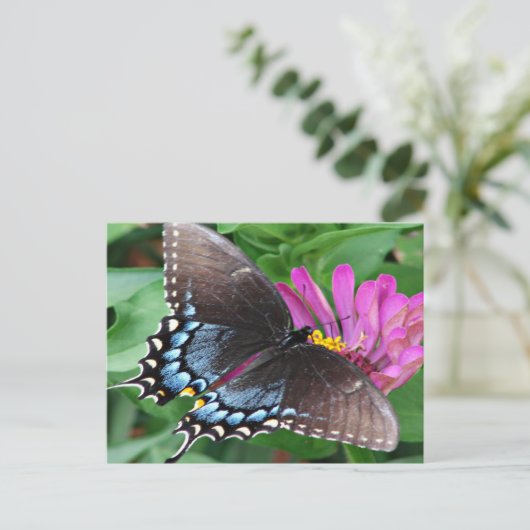 Butterfly Briefkaart (Staand voorkant)