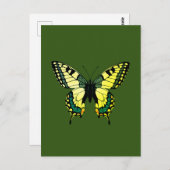 Butterfly Briefkaart (Voorkant / Achterkant)