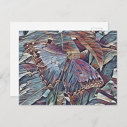 BUTTERFLY BRIEFKAART (Voorkant / Achterkant)