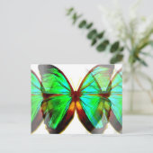 Butterfly Briefkaart (Staand voorkant)