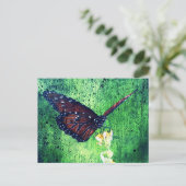 Butterfly Briefkaart (Staand voorkant)