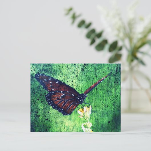Butterfly Briefkaart (Staand voorkant)