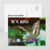  Butterfly - Briefkaart voor Natuur van nieuwe adr (Voorkant / Achterkant)